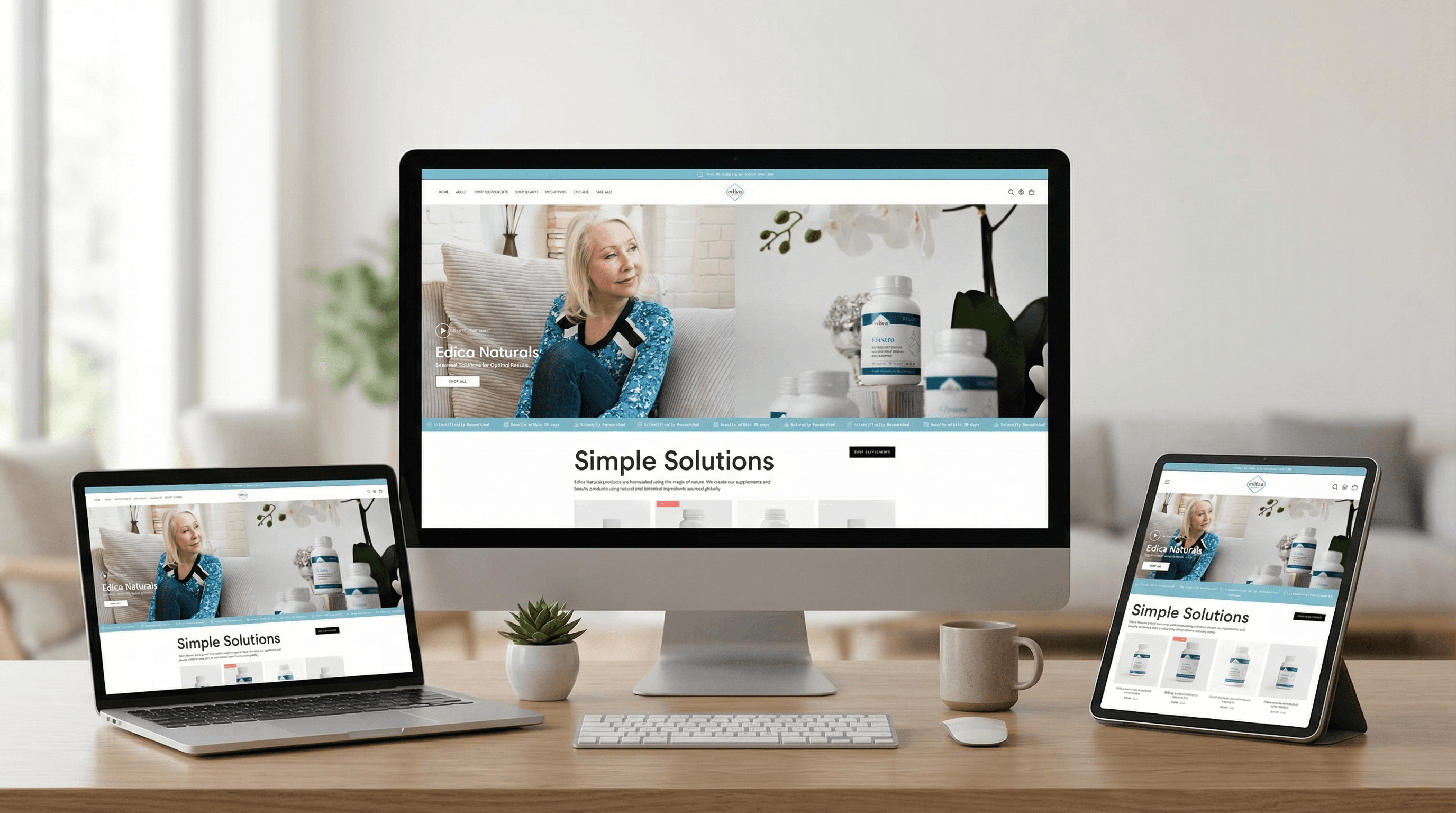 Edica Naturals project showcase